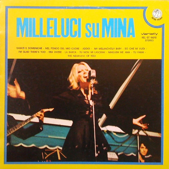 Mina (3) - Milleluci Su Mina (LP, Comp)