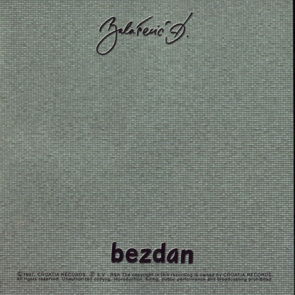 Balašević Đ.* - Bezdan (CDr, Album, RE)