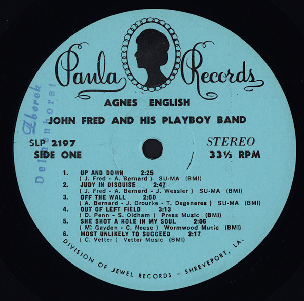John Fred And His Playboy Band* - Judy In Disguise With Glasses (LP, Album, RE)