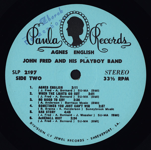 John Fred And His Playboy Band* - Judy In Disguise With Glasses (LP, Album, RE)