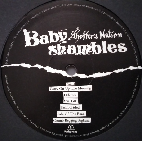 Babyshambles - Shotter's Nation (LP, Album, Ltd, RE, RP, Cle)