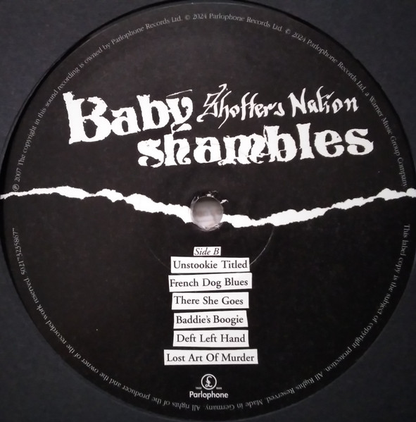 Babyshambles - Shotter's Nation (LP, Album, Ltd, RE, RP, Cle)