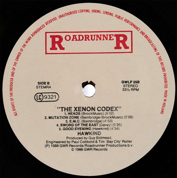 Hawkwind - The Xenon Codex (LP, Album)