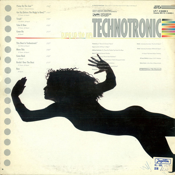 Technotronic - Pump Up The Jam (LP, Album)