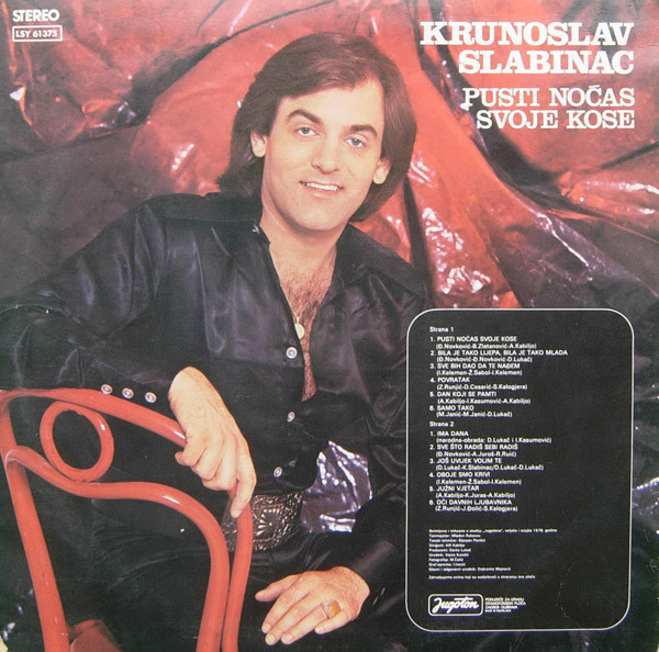 Krunoslav Slabinac* - Pusti Noćas Svoje Kose (LP, Album)