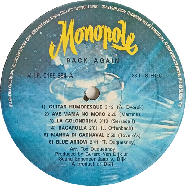 The Shakin' Arrows - Back Again (LP)