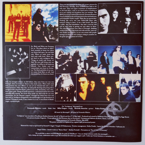 Moonspell - Irreligious (LP, Album, RE, RM, 180)