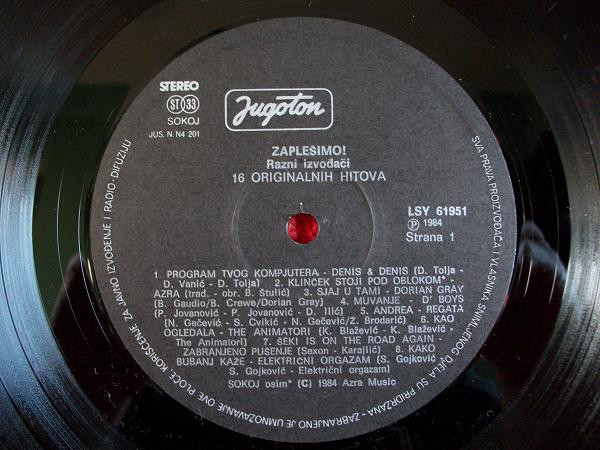 Various - Zaplešimo! 16 Originalnih Hitova (LP, Comp)
