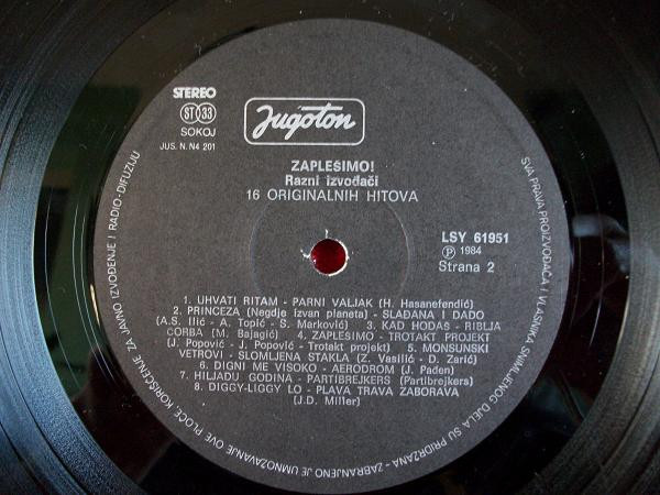 Various - Zaplešimo! 16 Originalnih Hitova (LP, Comp)