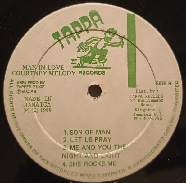 Courtney Melody - Man In Love (LP, Album)