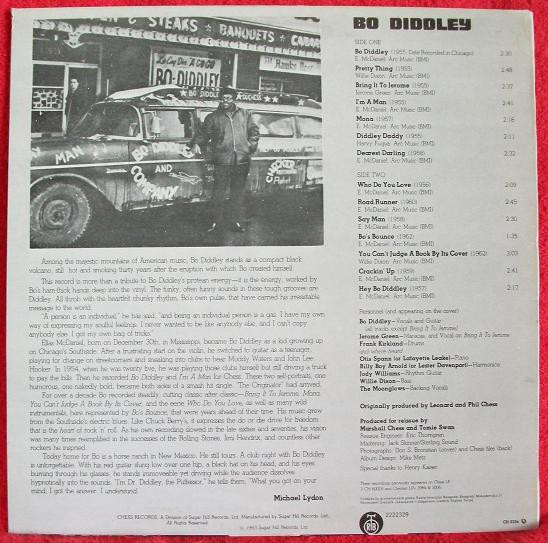 Bo Diddley - His Greatest Sides: Volume One (LP, Comp)