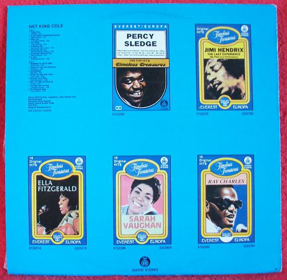 Nat King Cole - 16 Original Hits (LP, Comp)