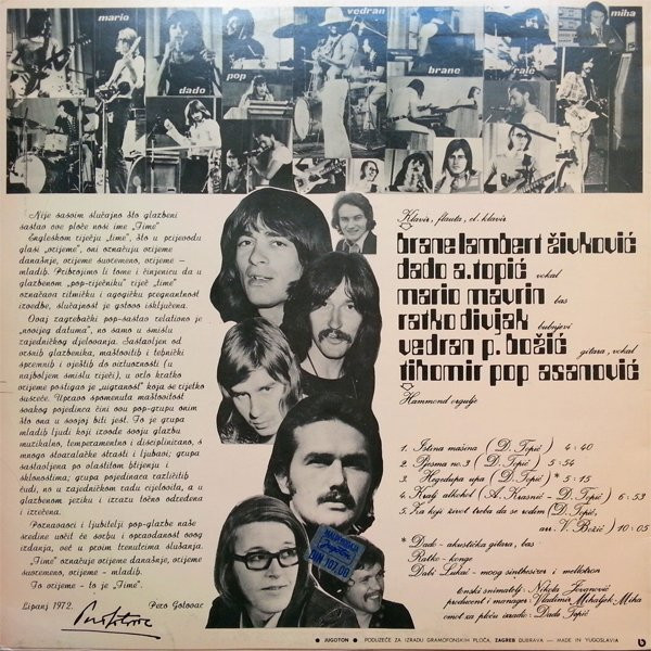 Time (16) - Time (LP, Album, RE)