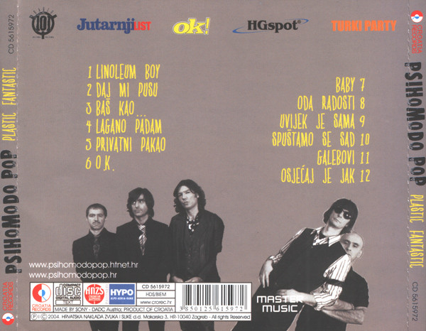 Psihomodo Pop - Plastic Fantastic (CD, Album)