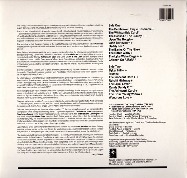 The Young Tradition - The Young Tradition (LP, Comp)