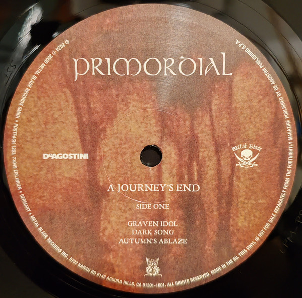 Primordial - A Journey's End (LP, Album, RE, 180)