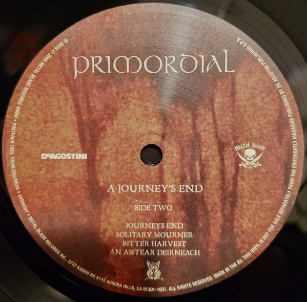 Primordial - A Journey's End (LP, Album, RE, 180)