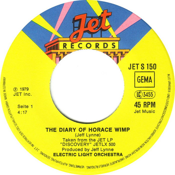 The Electric Light Orchestra* - The Diary Of Horace Wimp (7