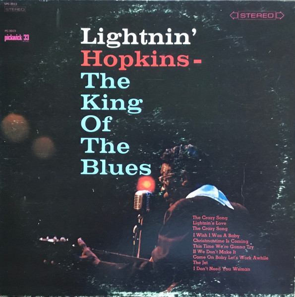 Lightnin' Hopkins - The King Of The Blues (LP)
