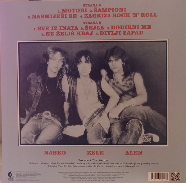 Divlje Jagode - Motori (LP, Album, RE, RM)