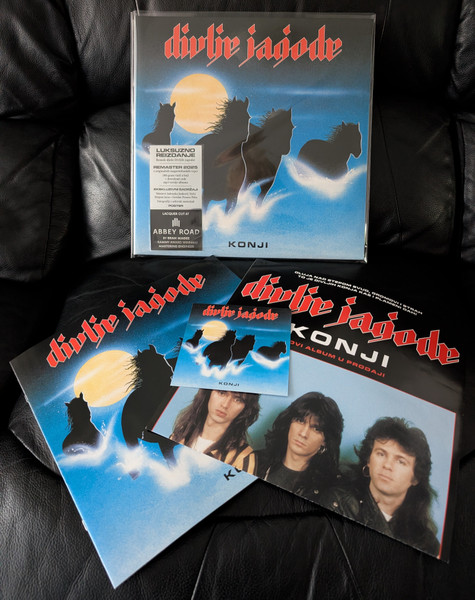 Divlje Jagode - Konji (LP, Album, RE, RM)