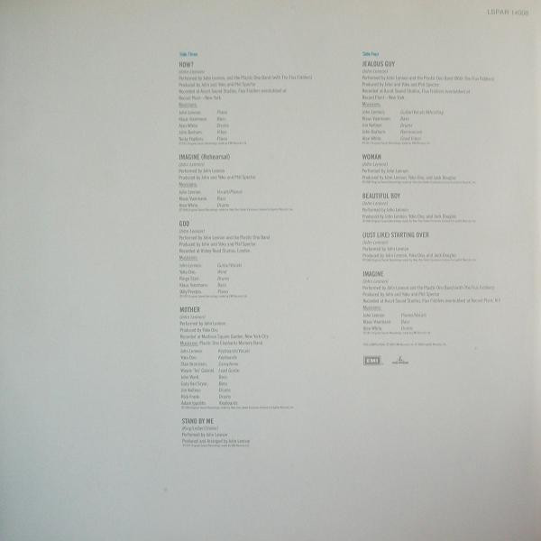 John Lennon - Imagine: John Lennon, Music From The Motion Picture (2xLP, Comp)