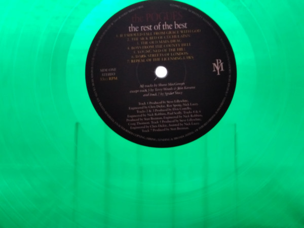 The Pogues - The Rest Of The Best (LP, Comp, Ltd, RE, Gre)