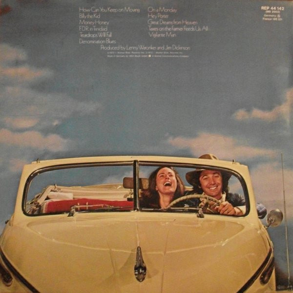 Ry Cooder - Into The Purple Valley (LP, Album, RE)