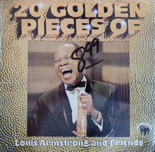 Louis Armstrong And Friends* - 20 Golden Pieces Of Louis Armstrong And Friends (LP, Comp, RM)
