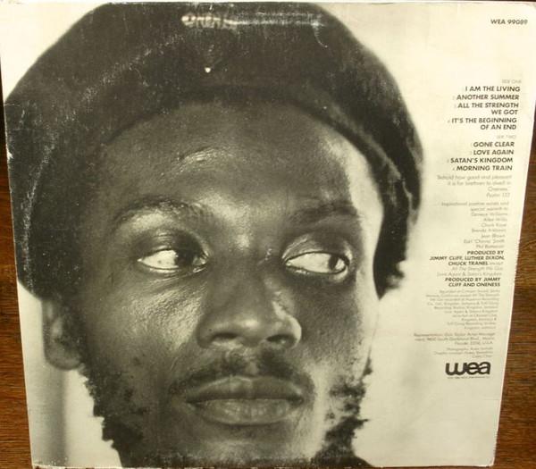 Jimmy Cliff - I Am The Living (LP, Album)