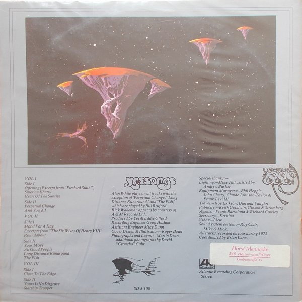 Yes - Yessongs (3xLP, Album, RE)