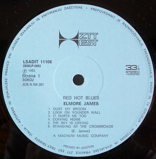 Elmore James - Red Hot Blues (LP, Comp)