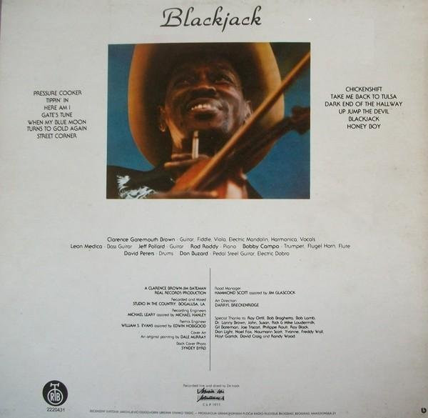Clarence Gatemouth Brown* - Blackjack (LP, Album)