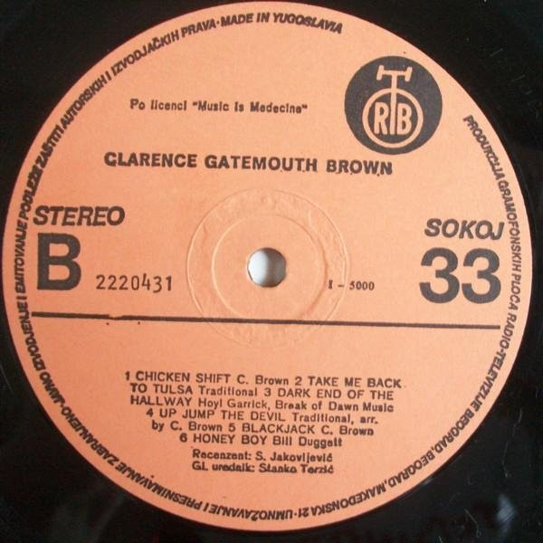 Clarence Gatemouth Brown* - Blackjack (LP, Album)