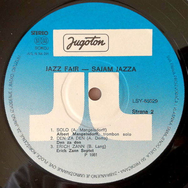 Various - Jazz Fair Sajam Jazza  (2xLP, Album)