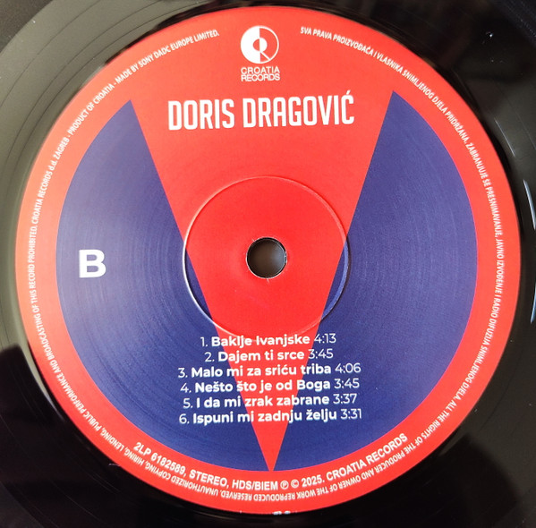 Doris Dragović - 25 Greatest Hits - Doris Dragović (2xLP, Comp, Gat)