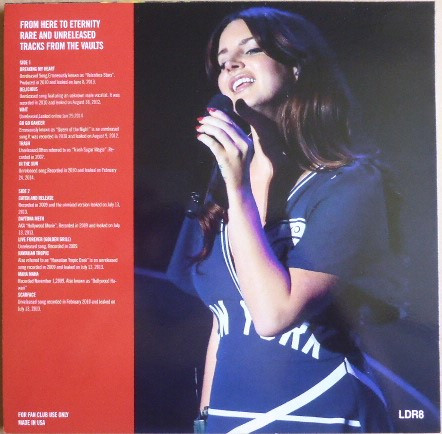 Lana Del Rey - From Here To Eternity (LP, Unofficial, Pin)