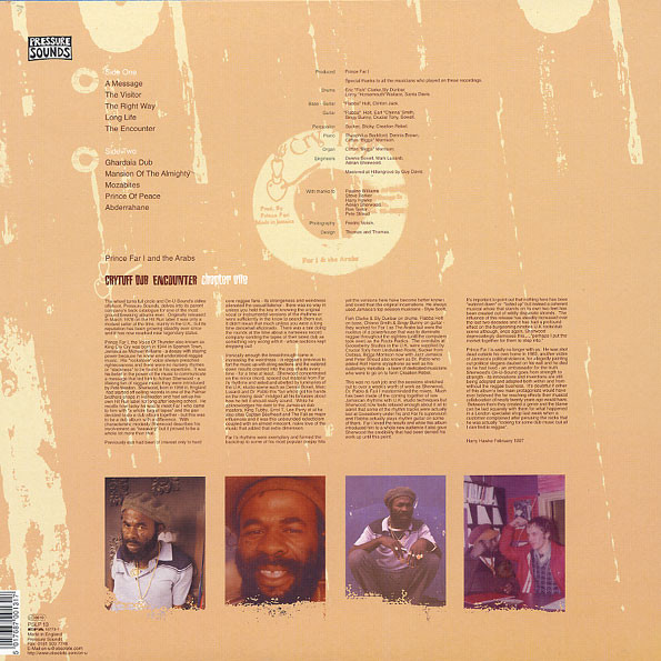 Prince Far I And The Arabs* - Crytuff Dub Encounter Chapter 1 (LP, Album, RE)