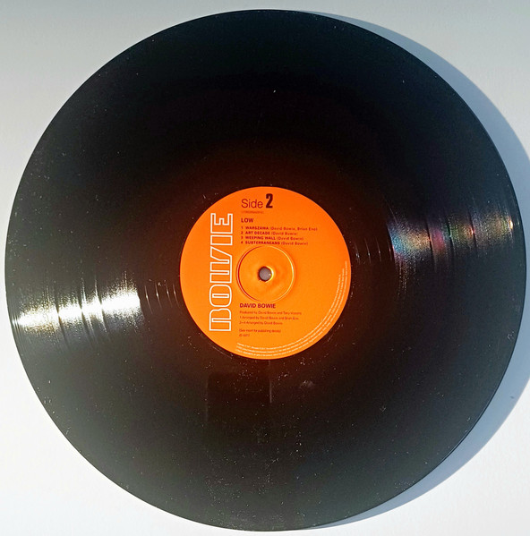 David Bowie - Low (LP, Album, RE, RM, RP)