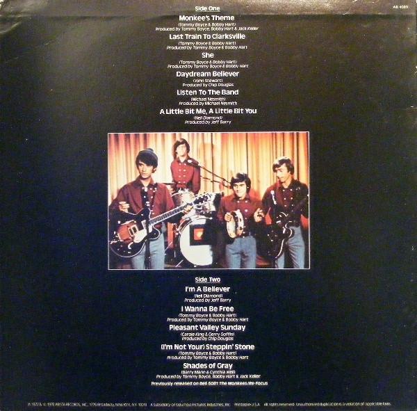 The Monkees - Greatest Hits (LP, Comp, RE)