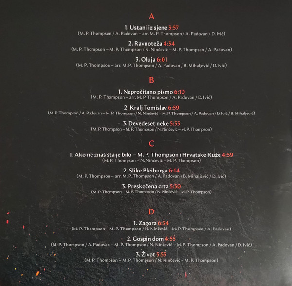 Marko Perković Thompson - Hodočasnik (2xLP, Album, Ora)