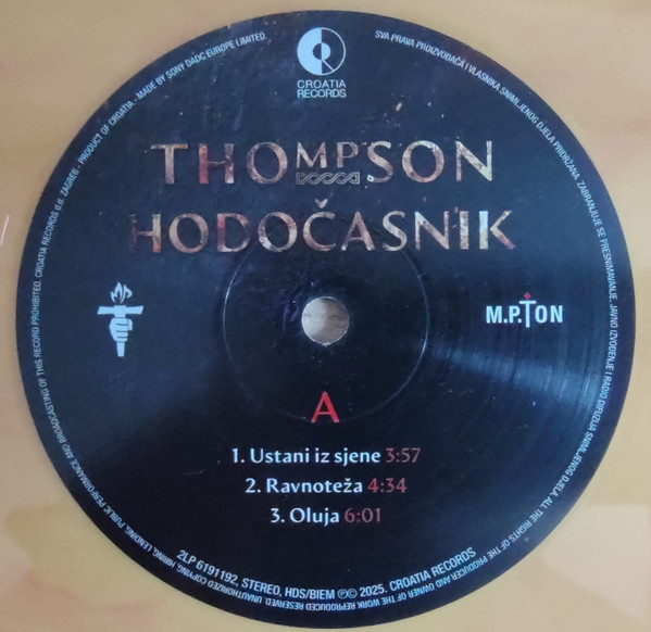 Marko Perković Thompson - Hodočasnik (2xLP, Album, Ora)