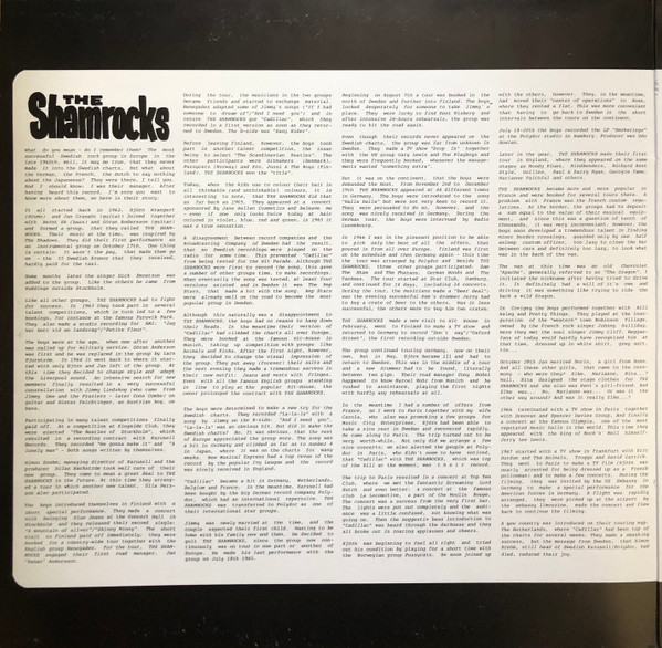 The Shamrocks (3) - The Shamrocks (2xLP, Comp)