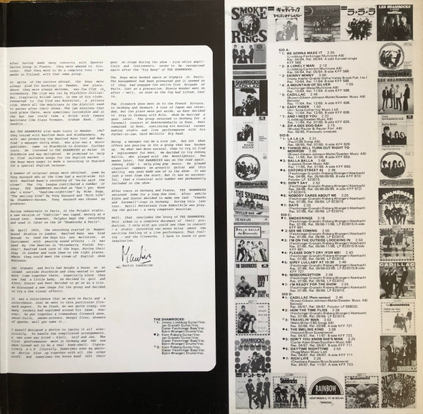 The Shamrocks (3) - The Shamrocks (2xLP, Comp)