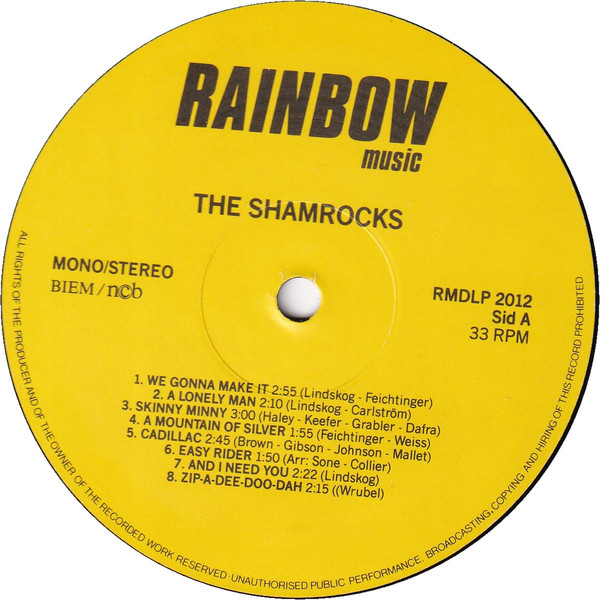 The Shamrocks (3) - The Shamrocks (2xLP, Comp)