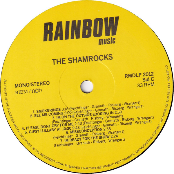 The Shamrocks (3) - The Shamrocks (2xLP, Comp)