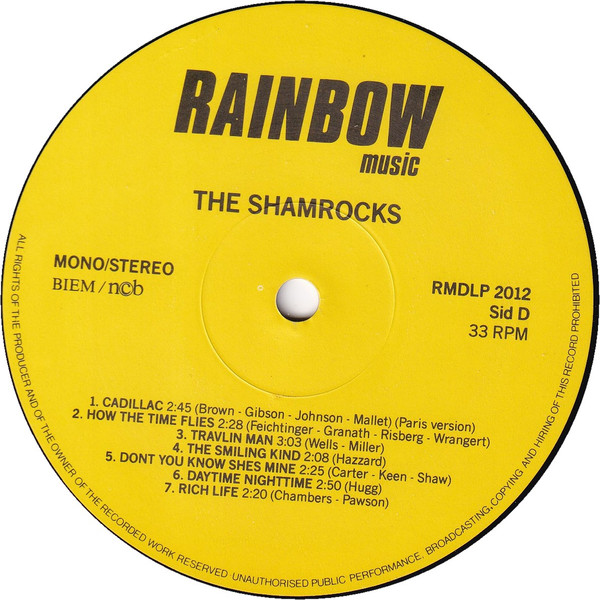 The Shamrocks (3) - The Shamrocks (2xLP, Comp)