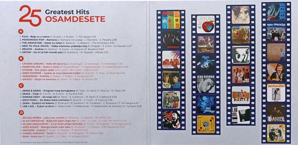 Various - 25 Greatest Hits - Osamdesete (2xLP, Comp)