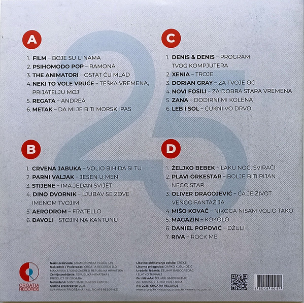 Various - 25 Greatest Hits - Osamdesete (2xLP, Comp)