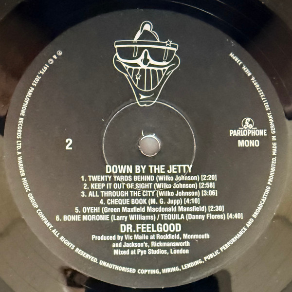 Dr. Feelgood - Down By The Jetty (LP, Album, Mono, RE, RM, 50t)